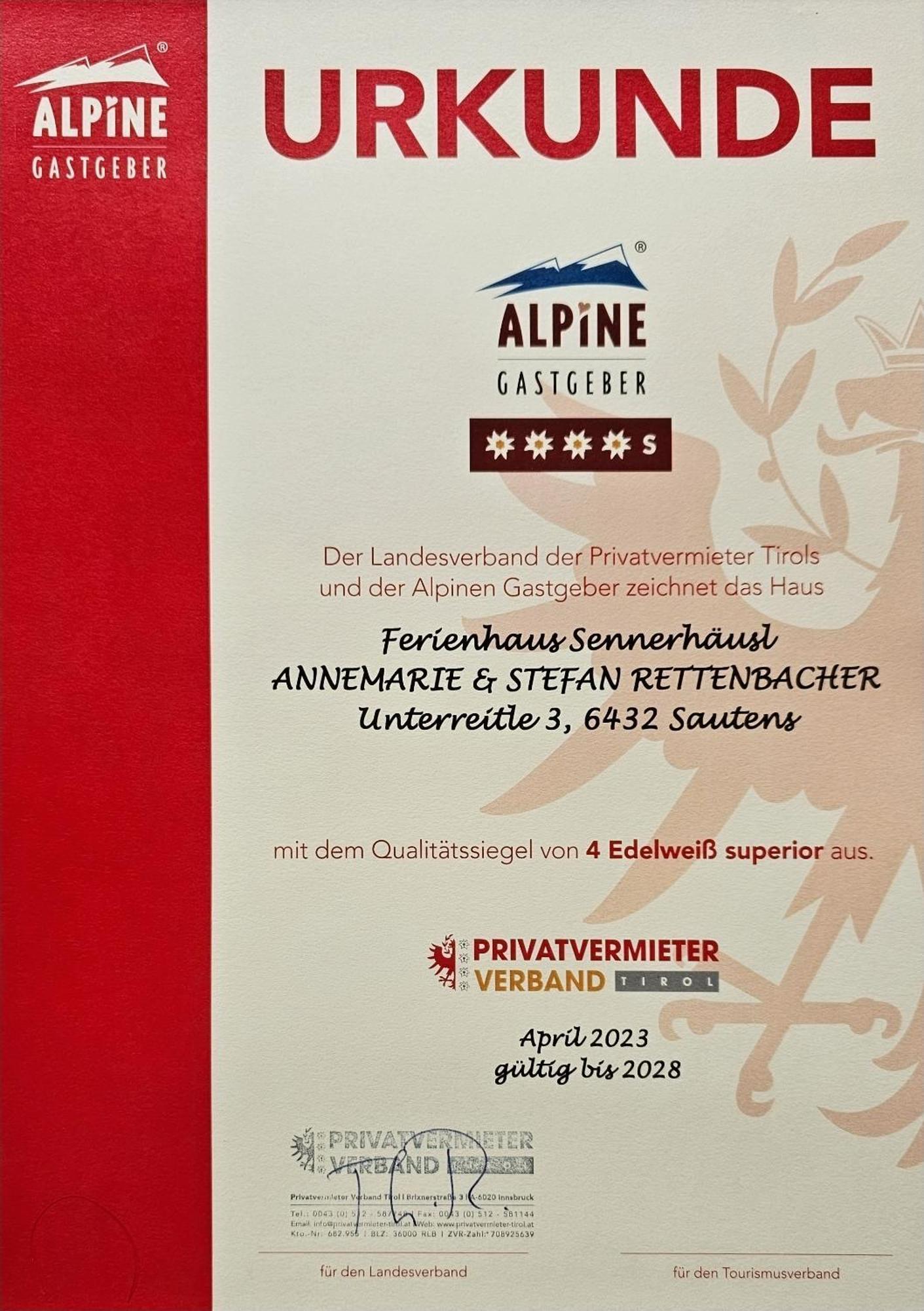Ferienhaus Sennerhaeusl Sautens Εξωτερικό φωτογραφία
